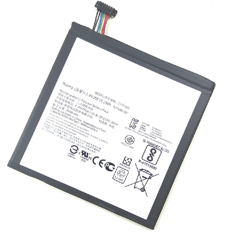 Westrock C11P1505 Bateria 3948mAh para Asus ZenPad 8.0 Z380KL P024 Z380C P022 Z380CX Tablet Pad