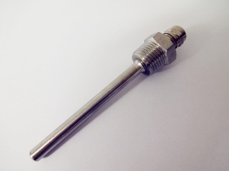 Thermowell. Length 30/50/100/150/200mm,Thread 1/2" (DN15) Stainless Steel 304 Homebrew Thermometer Part Home House Bar DIY Tools