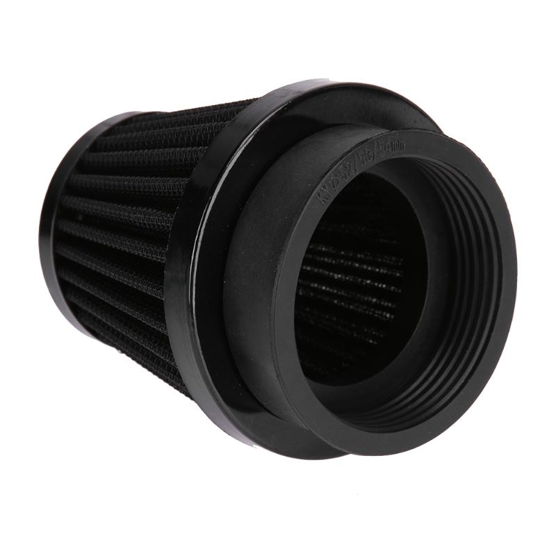 Kit de inducción de admisión de Filtro de aire para motocicleta de 60mm, filtros de cabeza de seta, limpiador de filtro de entrada de aire para motocicleta, negro para Todas las motocicletas