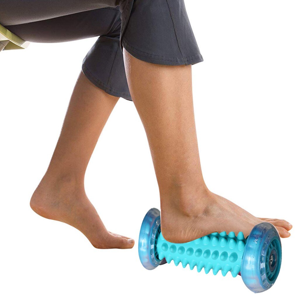 Foot Massage Roller Spiky Ball Foot Pain Relief Massager Relieve Plantar Fasciitis and Heel Foot Arch Pain and Relax