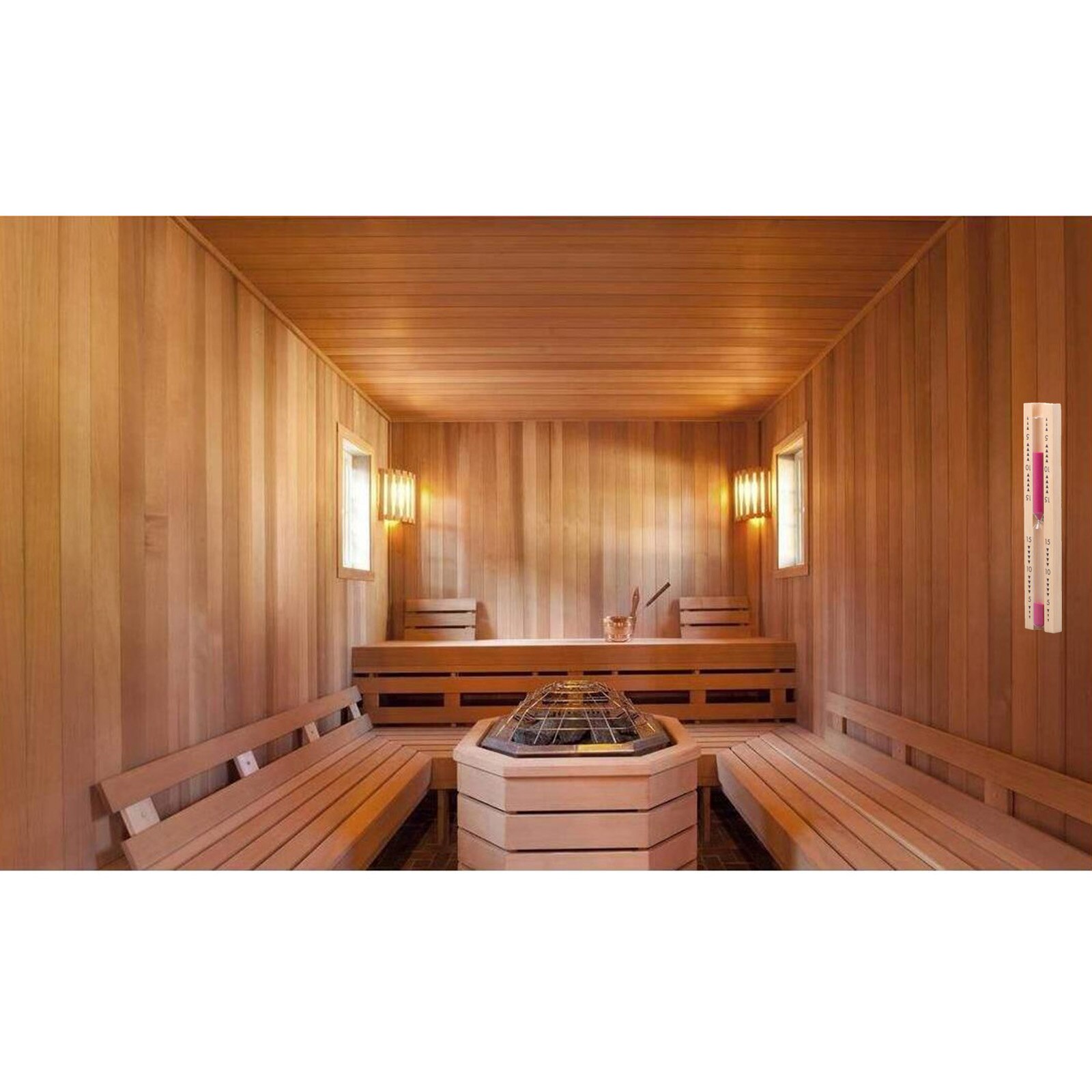 15 minutes Wooden Sauna Hourglass Sand Timer Clock 15 Minutes Timing