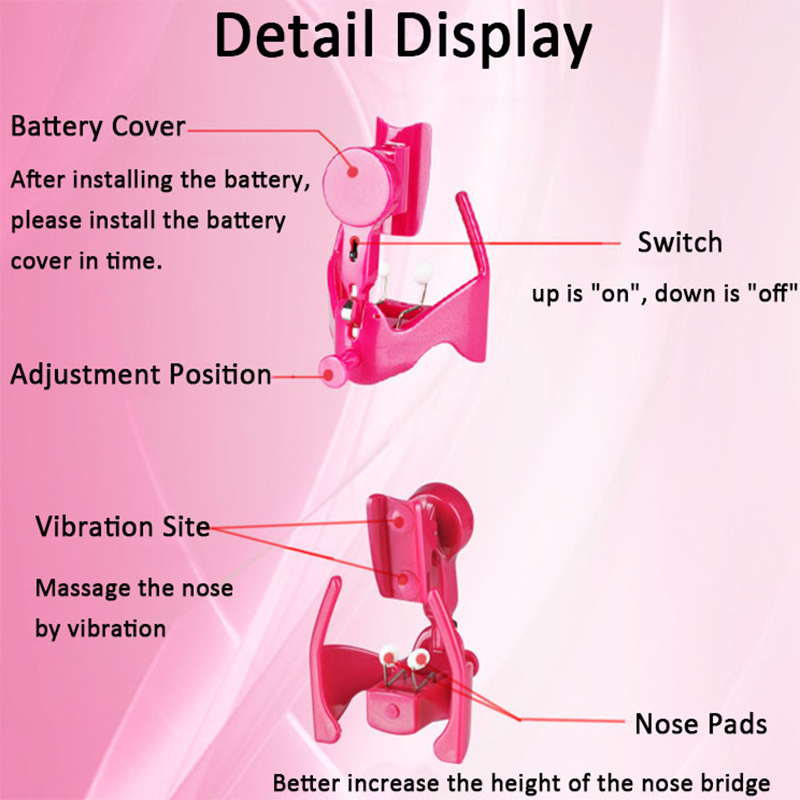 Electric Nose Up Shaping Shaper Lifting Bridge Straightening Beauty Nose Clips Correction Device