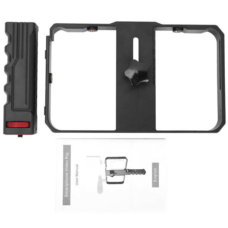 Universele Mobiele Telefoon Handheld Kooi Telefoon Stabilisator Live Schieten Volgen Shot