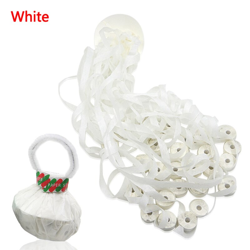 Gooi Streamers 30 Strengen Goocheltrucs Multicolor Of Wit Spider Draad Magie Podium Prop Accessoire: WHITE
