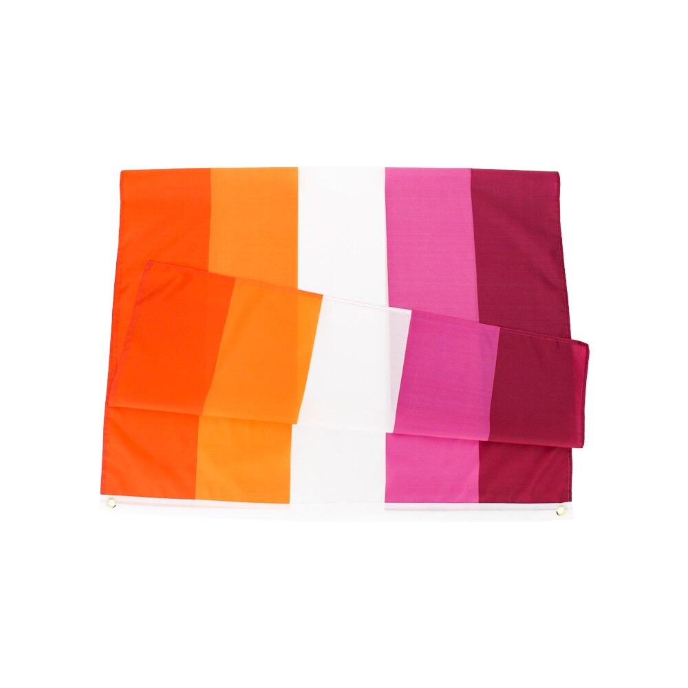 90*150cm lgbt solnedgang lesbisk flagg