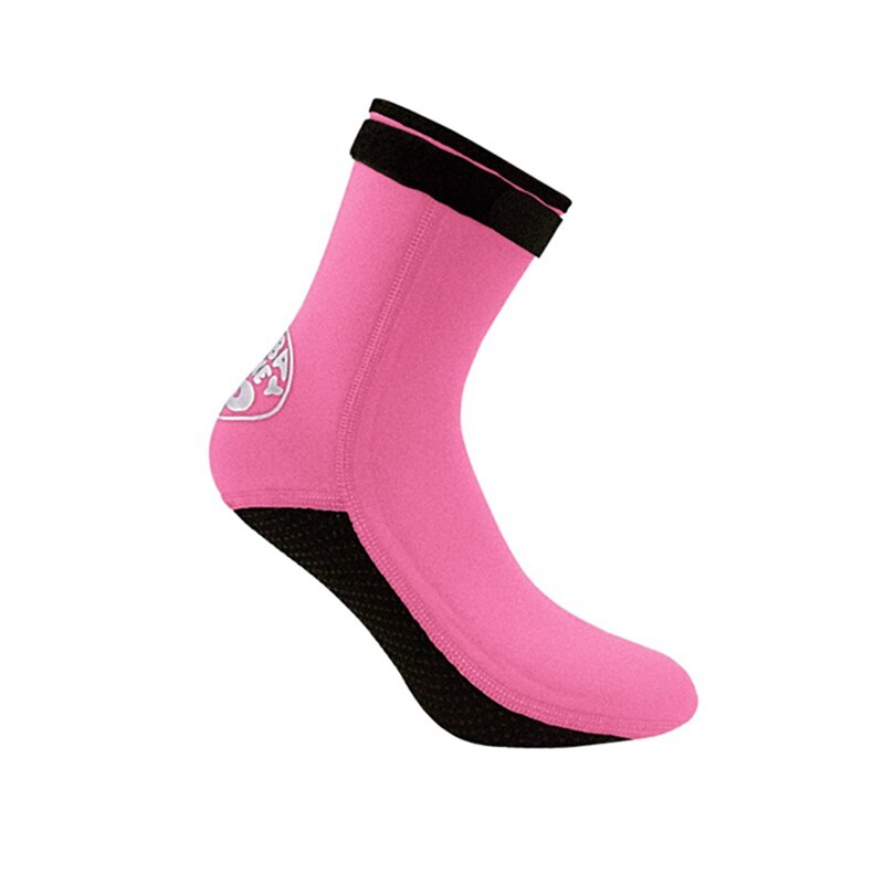 Chaussettes de plongée en néoprène pour hommes et femmes, chaussures d'eau, chaussons de plage, apnée, surf, 3mm: p / XS