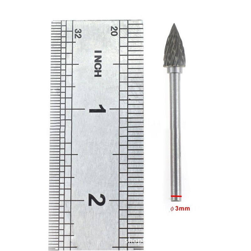 Tungsten Carbide Routing Router Bits Burr Rotary Tools Rotary Carving Carved Knife Cutter Tool Engraving Wood Working for Dremel