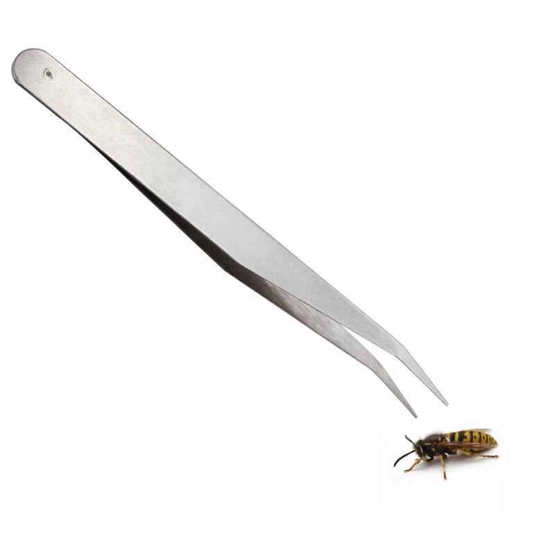Abeja fórceps las larvas de las abejas de pupas transferencia especial pinzas apicultura pinzas de colmena de la abeja de la trampa para abejas apicultura suministros