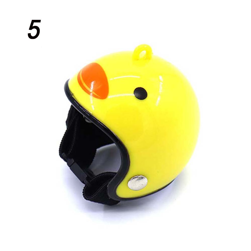 1 Pcs Chicken Helmet Small Pet Hard Hat Bird Duck Quail Hat Headgear Pet Chicken Helmet Bird Head Helmet Pet Supplies: 5