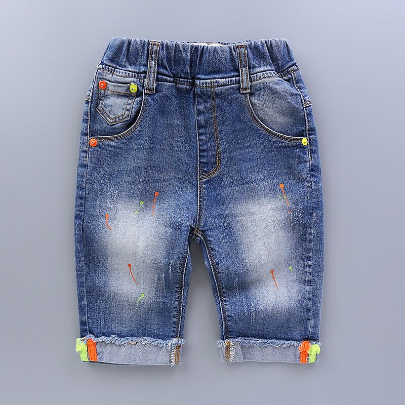 5 to 14 år pojkar jeansshorts tonåringar pojkar shorts sommar baby cowboy casual korta byxor pojke jeansshorts byxor barn pojkar: 13