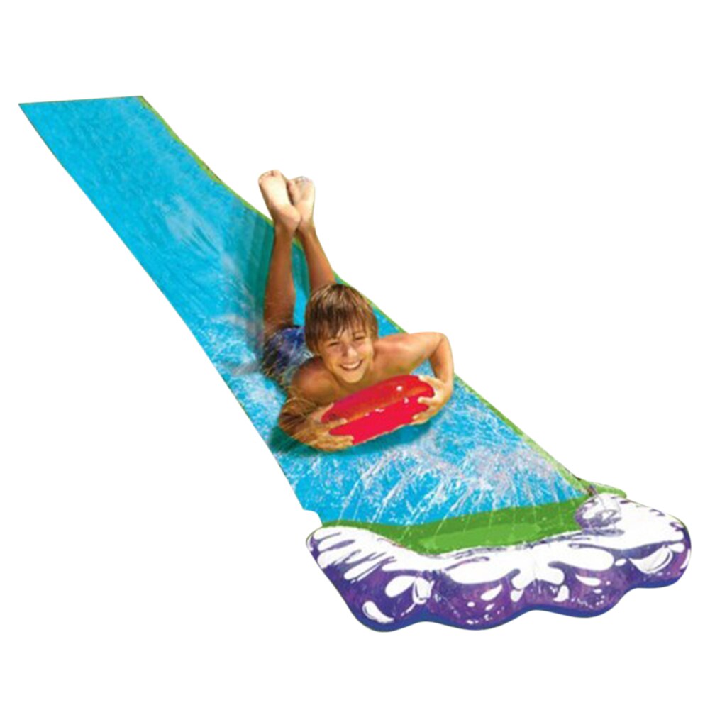 Water Slide Outdoor Waterdichte Water Slide Tarp Tuin Racing Gazon Waterglijbaan Voor Kinderen Buiten Gazon Achtertuin Plezier Hebben: 480cmx70cm