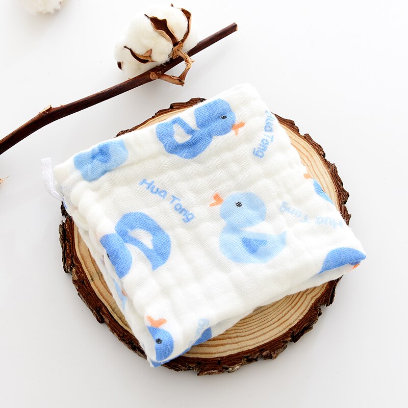 1Pc/lot Baby Bibs Cotton Saliva Handkerhcief Feeding Burp Towel Baby 28*28cm