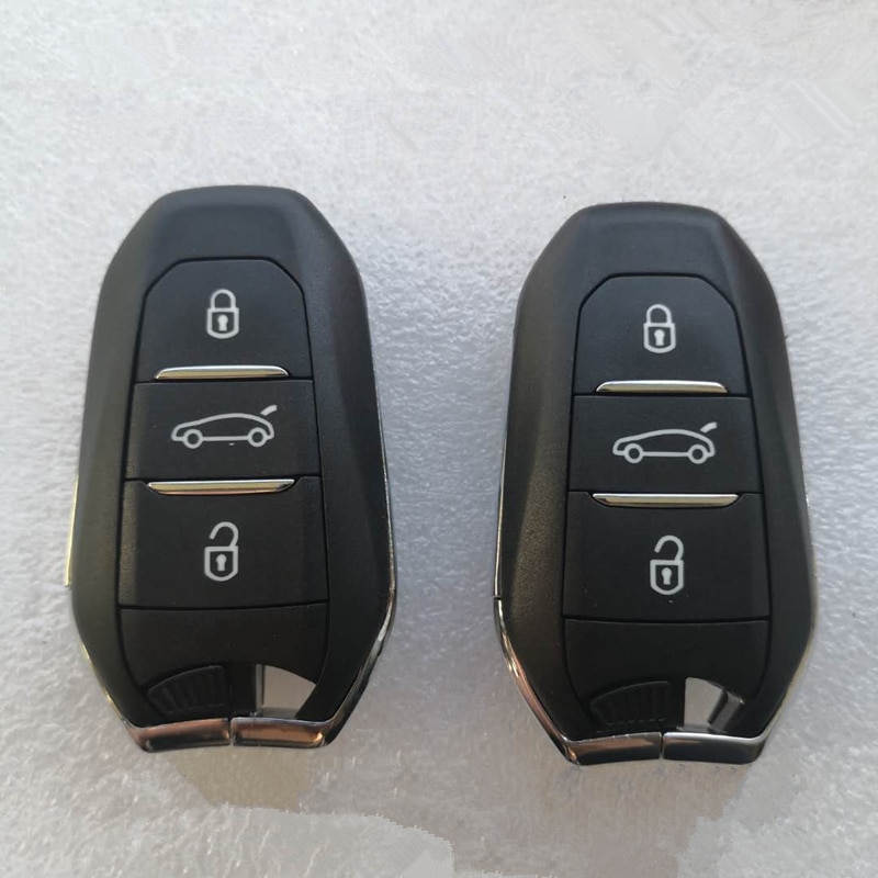 Bil fjernbetjening bil nøglefri smart nøgle 433.92 mhz  id46 4a hitag chip til peugeot 208 308 3008 508 5008 til citroen  c4 c4l ds4 ds5