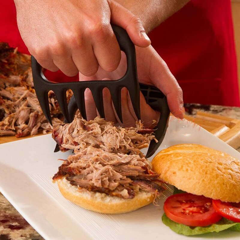alimentaire manuel tirer viande déchiqueter porc ours griffes viande déchiqueteuse fourchettes BBQ fourchette pince rôtissage fourchette pince rôtissage fourchette BBQ outils
