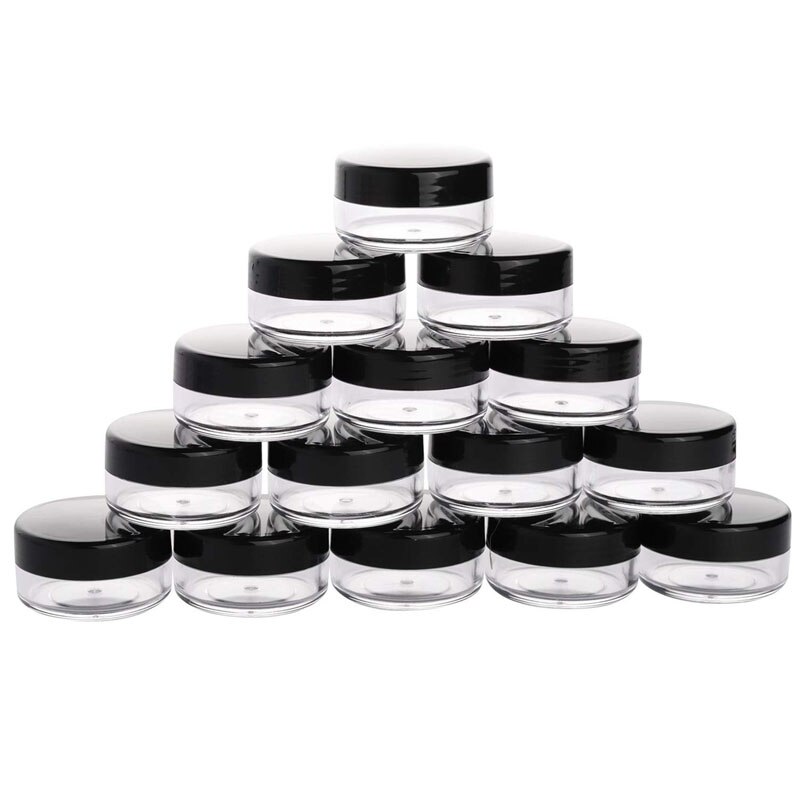 10pcs 2g/3g/5g/10g/15g/20g Plastic Clear Cosmetic ... – Grandado