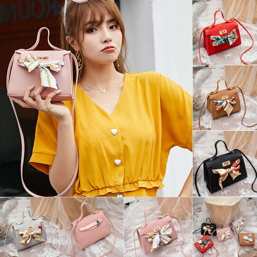 Donne Carino Mini Crossbody di Spalla Borsa da Viaggio Elegante Dell'unità di Elaborazione Della Busta di Cuoio Croce Corpo Messenger Piccole Borse E Borsa