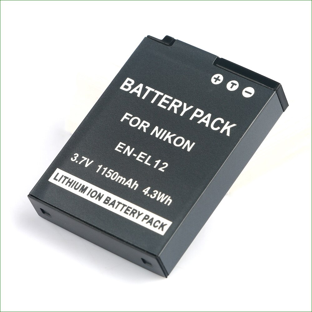 EN-EL12 ENEL12 En EL12 Digitale Camera Batterij + Lader Voor Nikon Coolpix S9300 S9400 S9500 W300 A900 S9900 B600 S610 s710