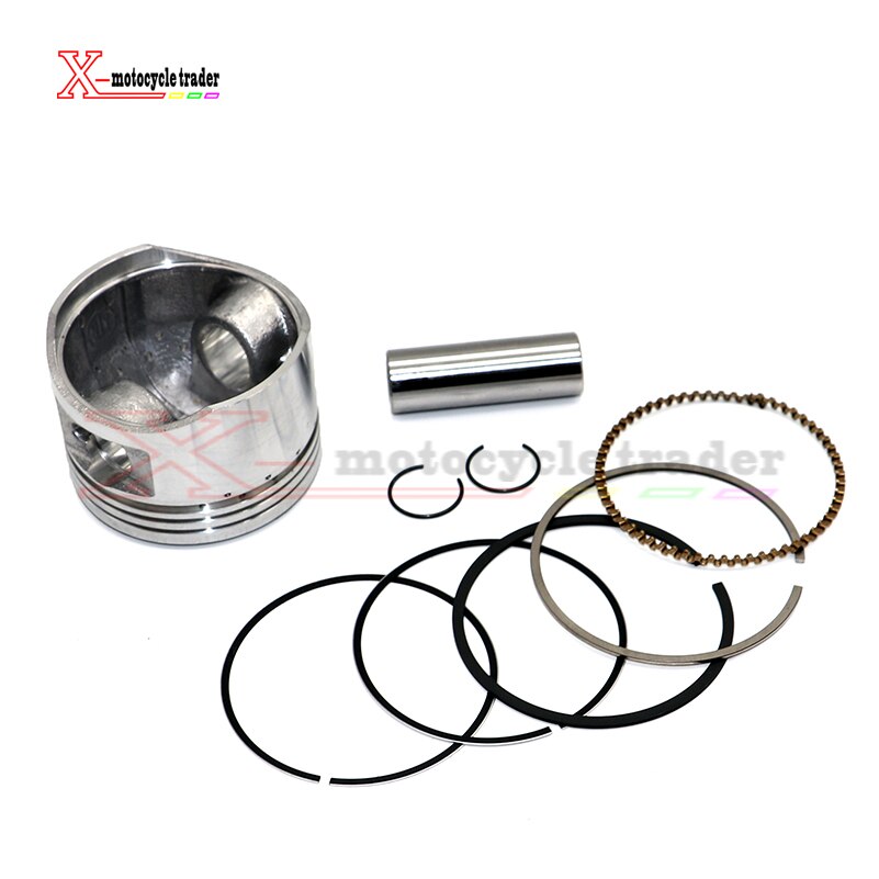 LONCIN 125 CC Engine parts 125CC 52.4MM PISTON KIT RING 13MM PIN DIRT PIT BIKE motocycle