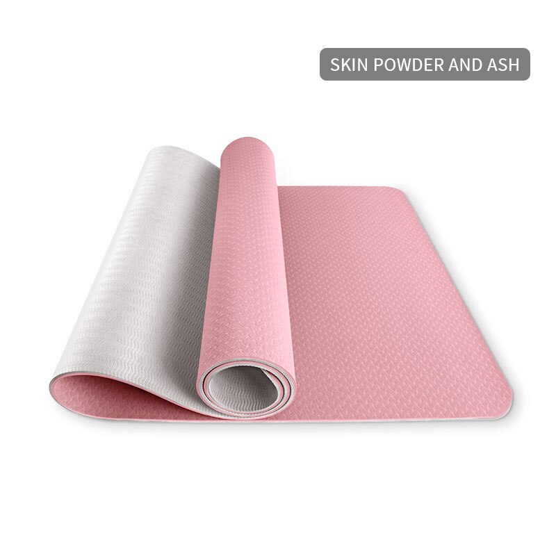 Yoga Mats Widened Thickened Thickness Non-slip 1830*610*6mm Pilates Home Exercises Gym Sports Extra Mat Tasteless Fitness Pad: sku4