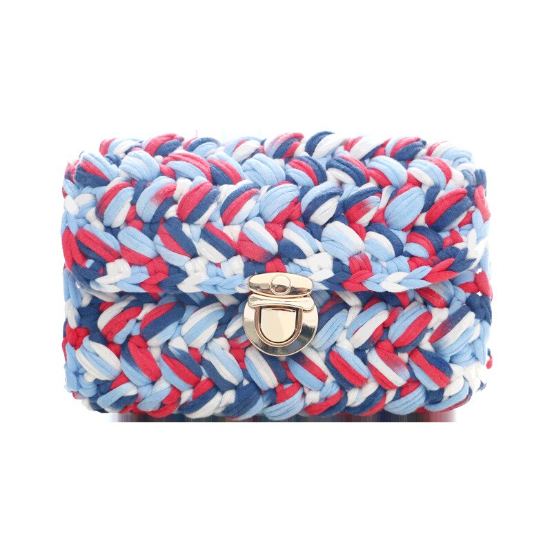 Cloth line hand-knitted thread DIY cloth bag DIY hand-knitted bag