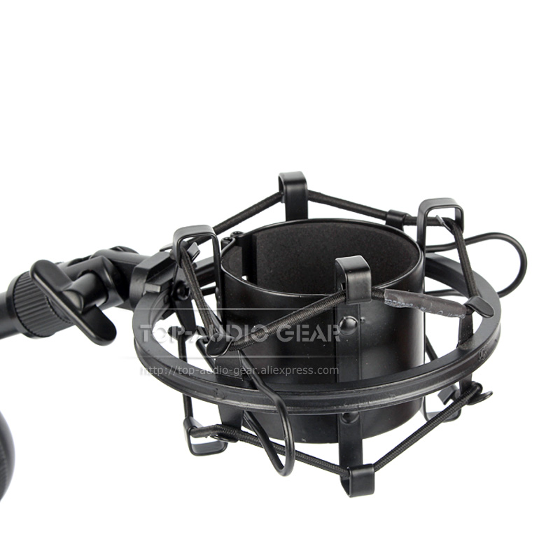 Soporte de escritorio de sobremesa para micrófono, soporte de suspensión para Focusrite Scarlett Studio CM 25 CM25 2i2, Clip a prueba de golpes para micrófono