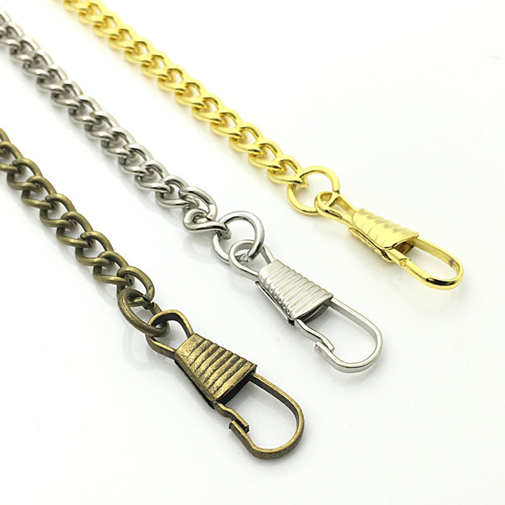 37cm Retro Tasche Kette Uhr Kette Armband Halskette Gürtel Decor Taschenuhr Kette Halskette Kette Für Männer/Frauen antike