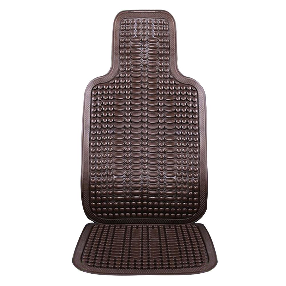 1Pcs Universele Zomer Autostoel Koele Kussen PVC Kralen Massage Auto Stoel Cover Met Zachte Taille mat Ademend Duurzaam: No lumbar support 01