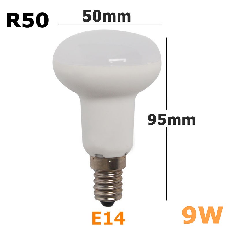 E27 220V Led bulb Energy saving R39 R50 R63 R80 6W 9W 12W 15W E14 Base Led Bulb Bombillas Lamp Lampada Ampoule Spotlight Light: WHITE / changeable