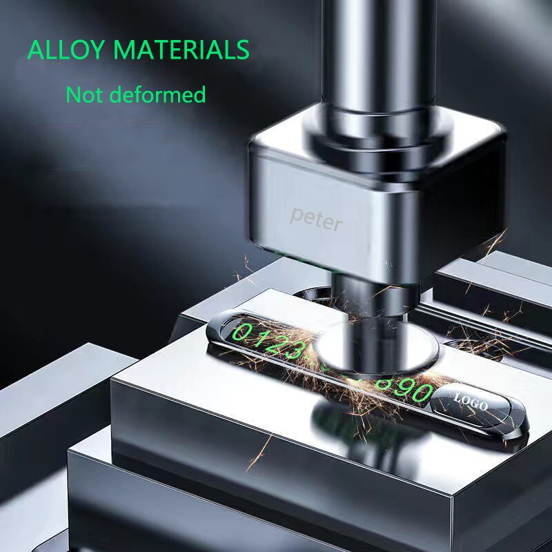 Lichtgevende Auto Tijdelijke Parkeerkaart Telefoon Nummer Houder Aantallen Stickers Forford St Accessoires