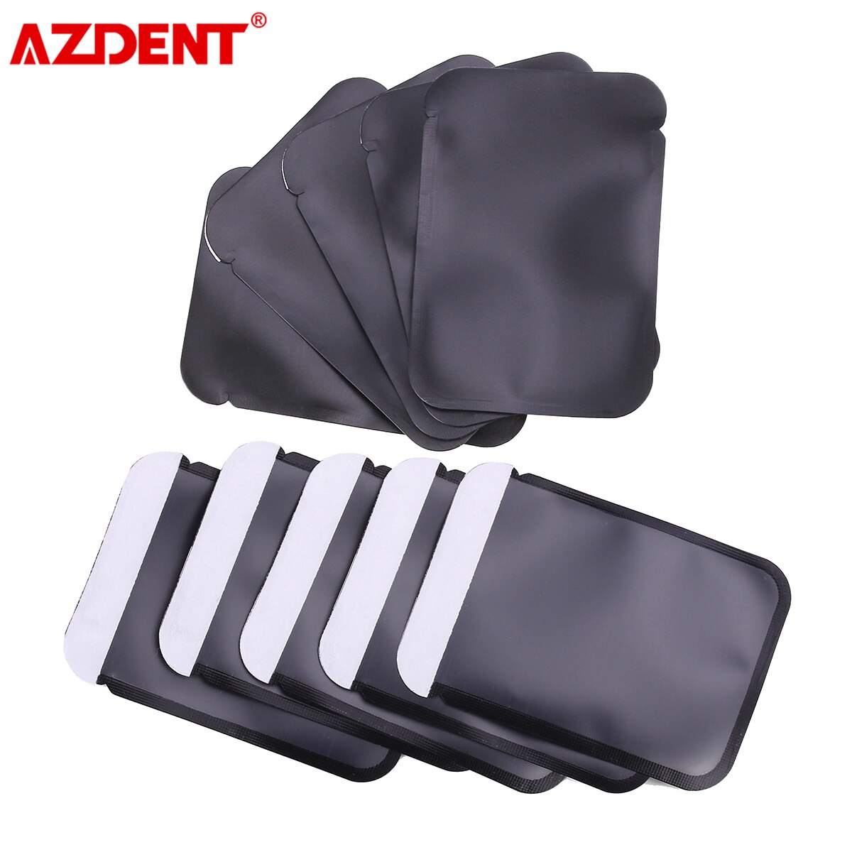 300 sztuk/pudło Dental rozmiar #2 koperty barierowe do wewnątrzustnego rentgenowskiego ScanX fosforowe płyty do przechowywania obrazów fit 30*40mm Dental Film