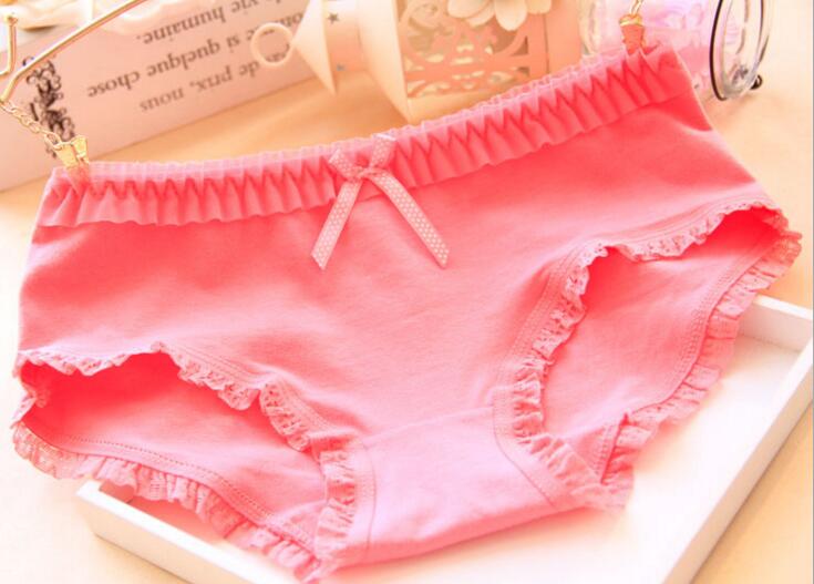Cukierki wyprzedaż kolor dzieci majtki wysokiej jakości piękne słodkie dziewczyny bielizna-majtki figi bawełniane 5 sztuk/partia A-SQ-A029-5P