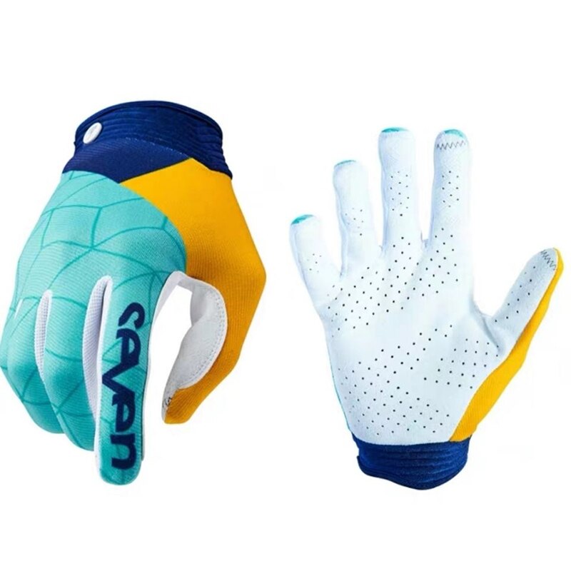 Mountainbike handskar mtb bmx cykling cykel handskar utomhussport atv mx motorcykel handskar guant motocross helfinger: 4 / Xl