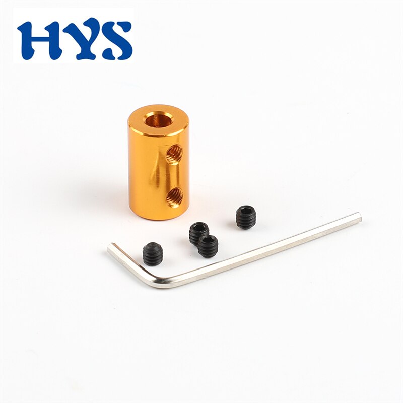 2 stk aluminiumslegering motoraksel koblingsboring 5mm 8mm 3d skriverdeler stive motorer akselkoblingskobling bldc motor stepper