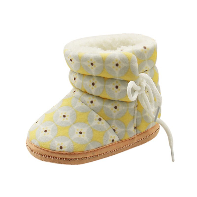 Warm Baby Laarzen Zachte Zolen Crib Schoenen Mode Peuters Snowboots Sneakers