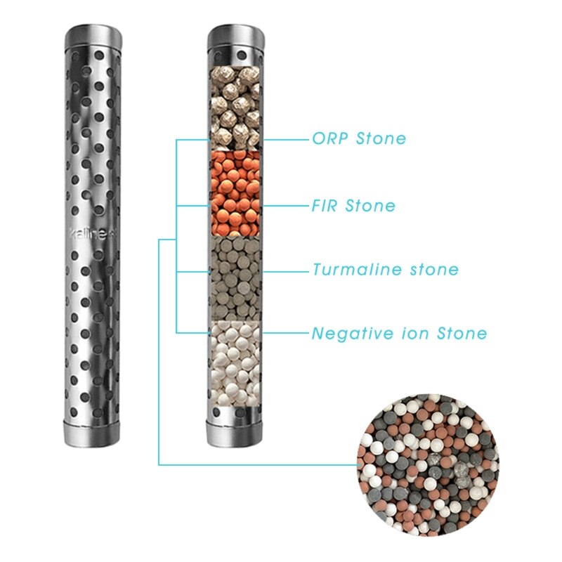 Alkaline pH Water Filter Sticks 5.28x0.63in Increases pH Levels Decreases ORP