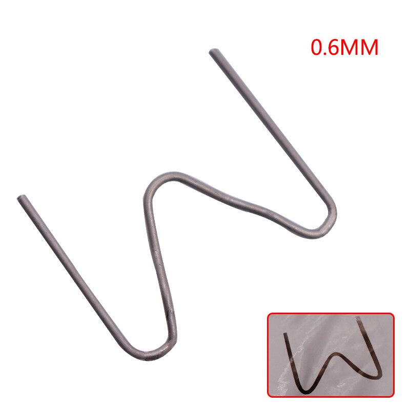 Agrafeuse à pour réparation de PVC, soudeurs pour plastiques, outil de Garage, Machine à agrafer pour réparation de pare-chocs de voiture: 100pcs type 2