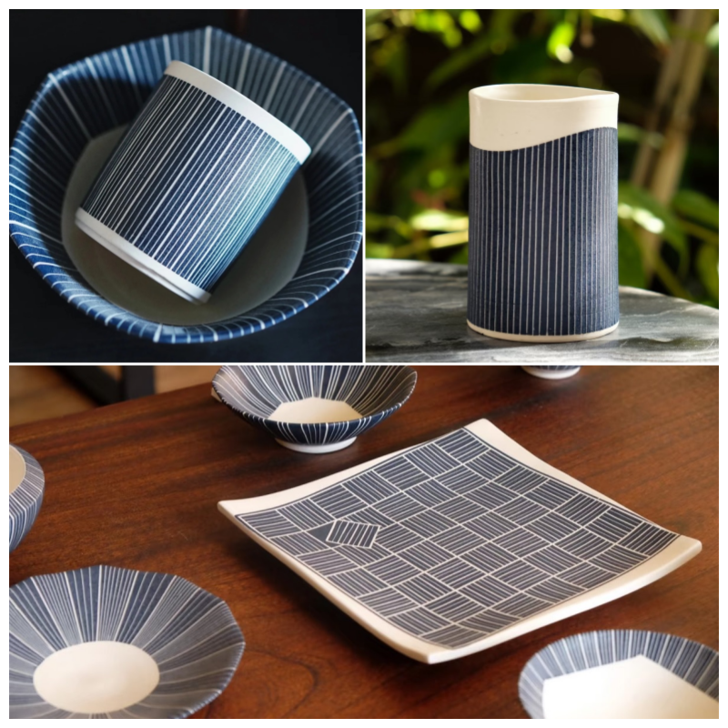 Ceramic tape, 0,5/1/2/3 mm,  " wide, blank adhesive tape, diy ceramics, decorative pattern, helps with drawing lines, pottery tools