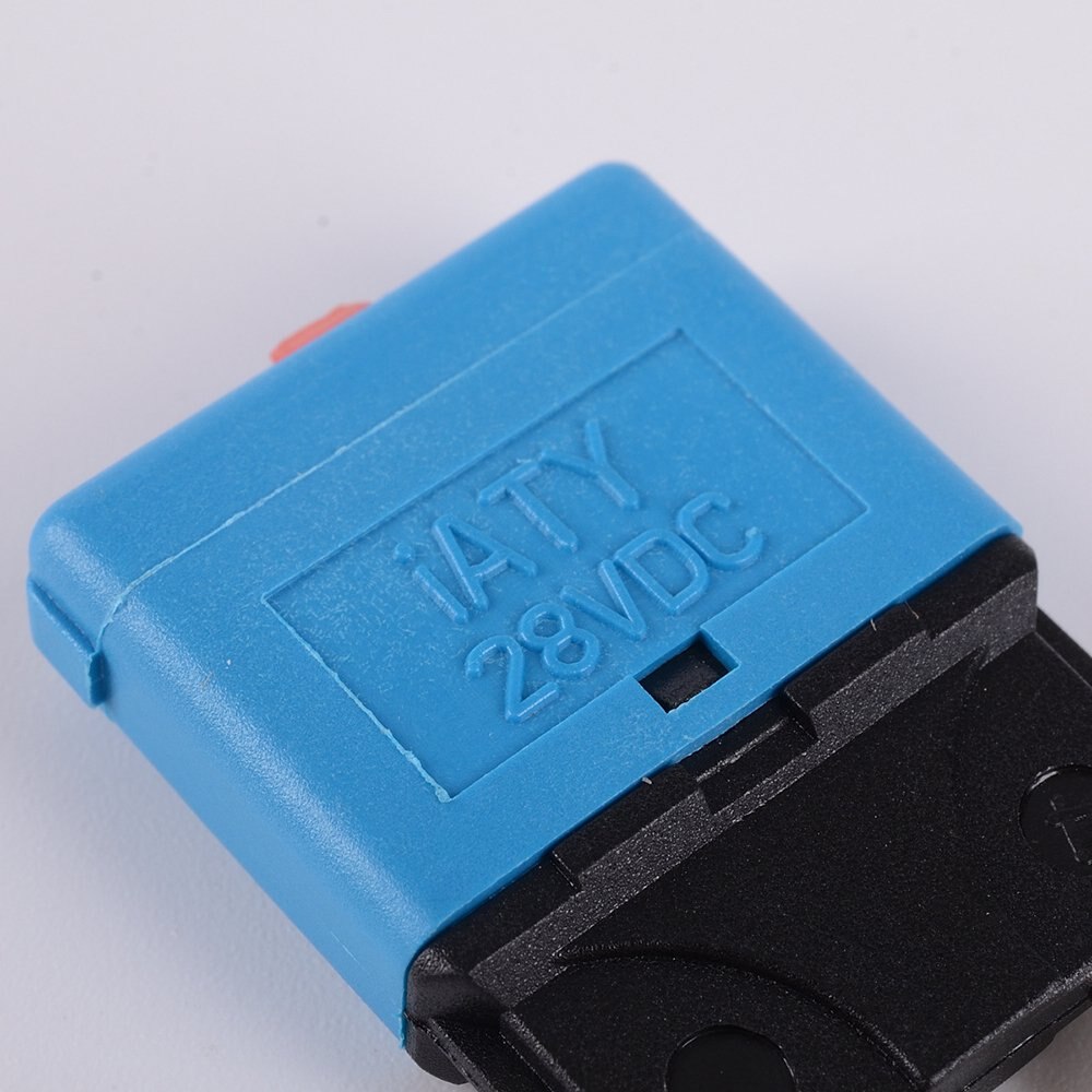 15A Fuse 12v/24v Fits Circuit Breaker Blade Automotive Car Kit Resettable Inline Fuse Holder Protection Stereo Manual Reset