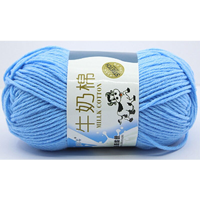 2.5MM lait doux coton doux bébé tricot laine fil épais fibres velours fil à tricoter à la main laine Crochet fil pour bricolage pull: 11