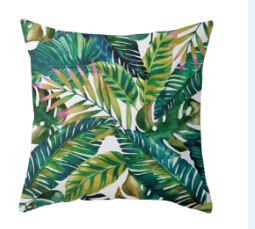 45 x 45cm växter blommigt kuddfodral tropiska löv kuddfodral kuddfodral för vardagsrum bedboom: 26