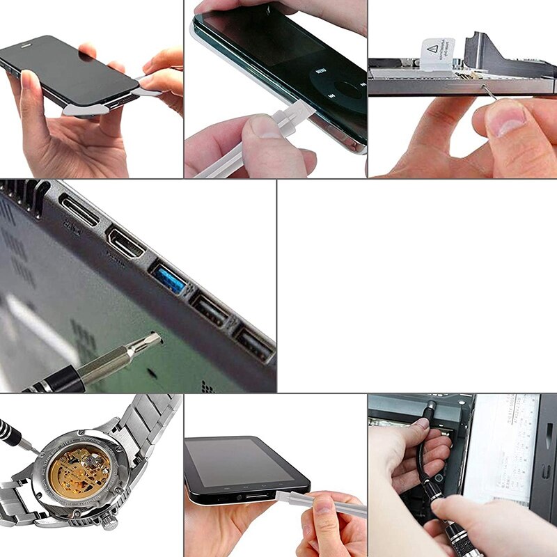 121 in 1 præcisionsskruetrækker sæt computer reparationssæt aftageligt værktøj til mobiltelefon computer