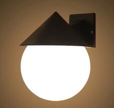 Waterdichte loft LED wandlamp met PMMA cover