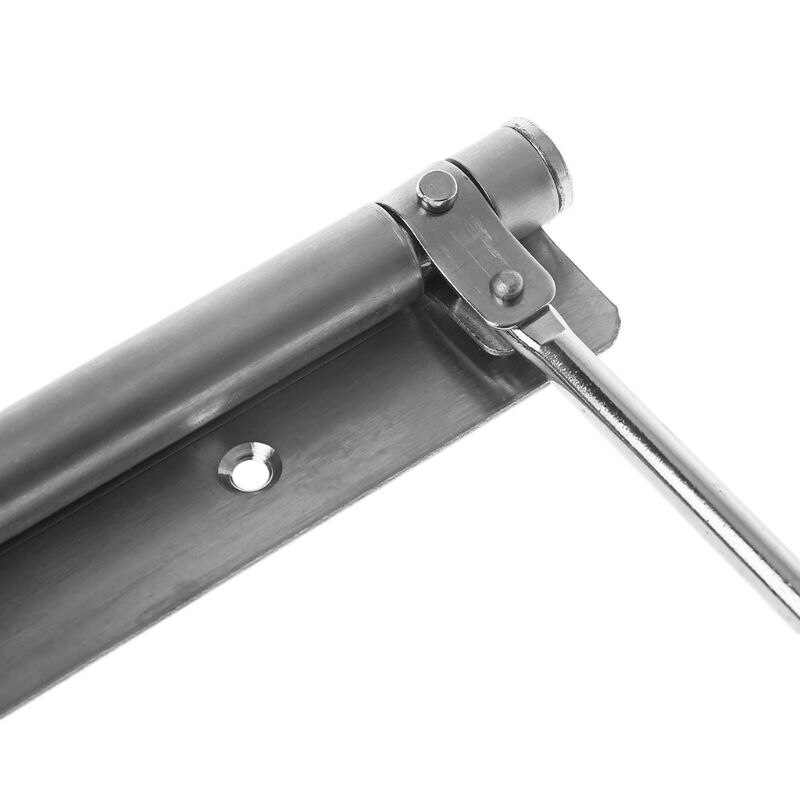 Stainless Steel Automatic Storm Door Closer Adjustable Fire Rated Door Hardware