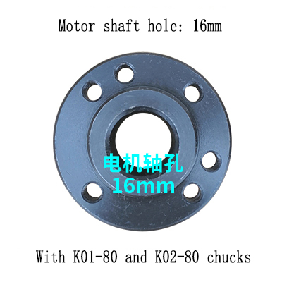 50/63/80/100 chuck connecting rod flange mounting motor: Green