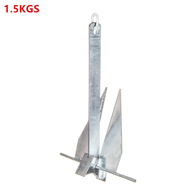 JayCreer Danforth Style Fluke Anchor - Galvanized For PWC, dinghies, inflatable Boats, Canoes, Jon Boats: 1.5KGS