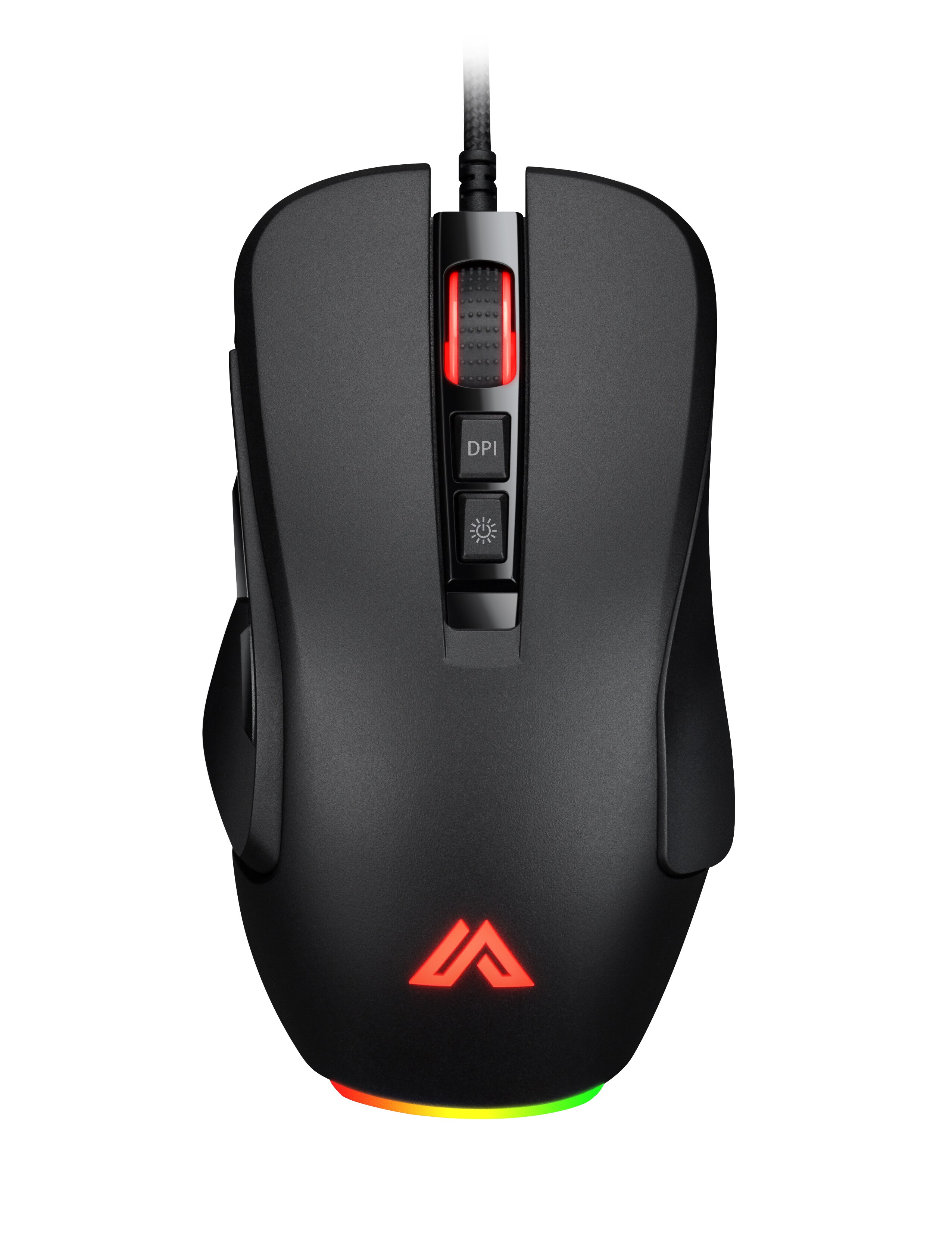 Rgb Gaming Mouse Optical 14 Programmable Buttons 10000 Dpi Adjustable Wired Ergonomic Silent Mice For Computer Game