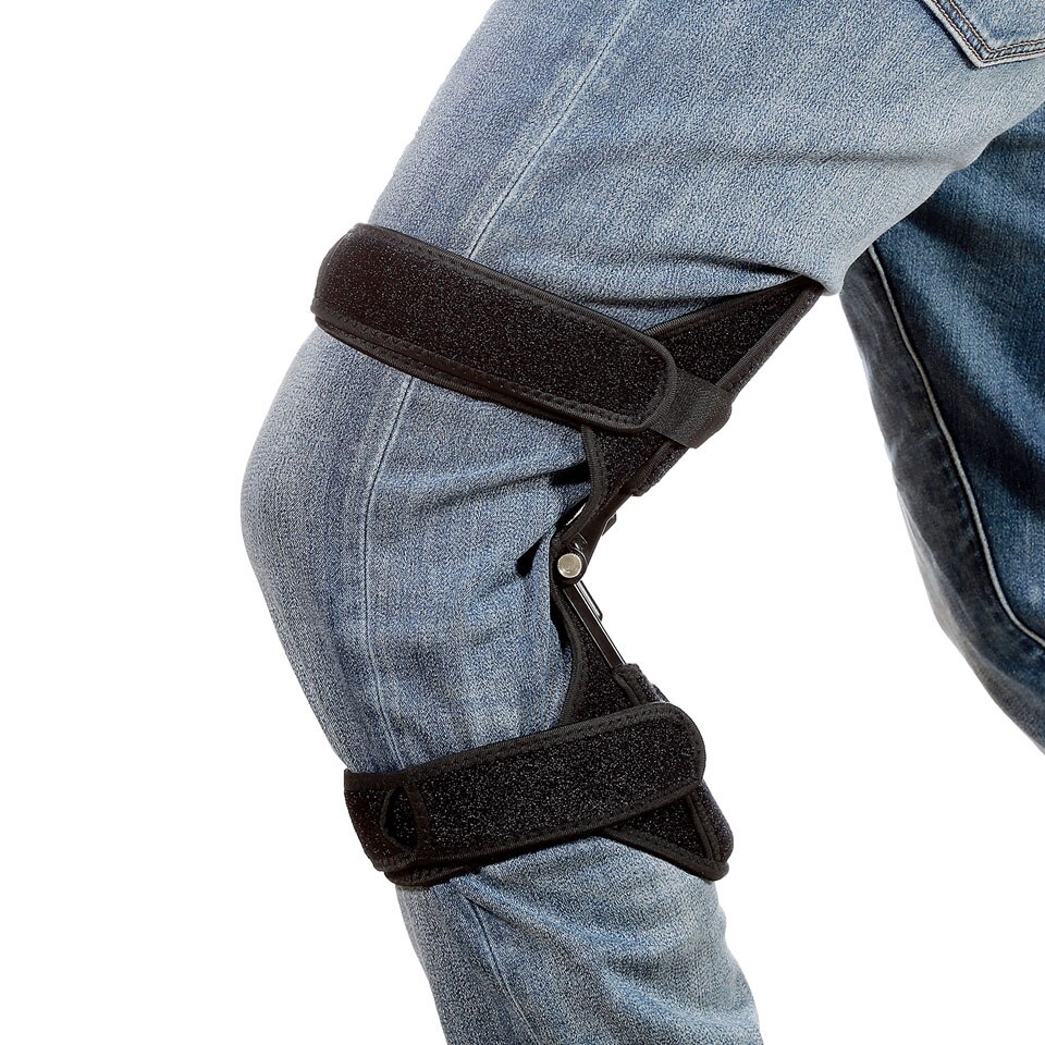 Power Lift Knee Protector Joint Support Knee Pads Breathable Non-Slip Knee Pads Rebound Spring Force Knee Booster Leg Protector
