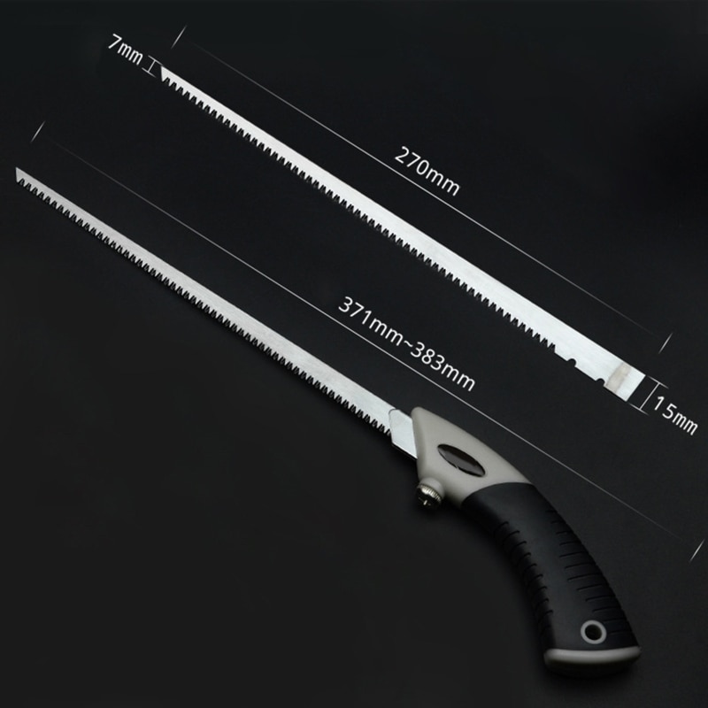 Telescopic Heavy Duty Extra Long 11'' Blade Hand Saw for Tree Pruning Carpenter 35ED