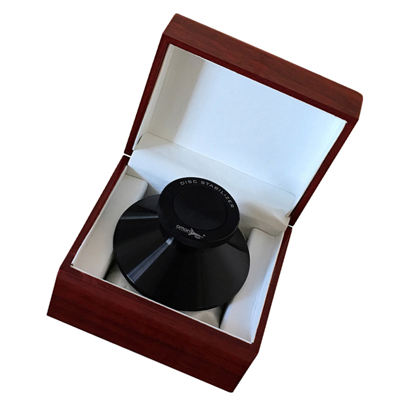 Kaisaya Turntable Stabilizer - Metal Disc Weight Clamp for LP Vinyl Record Player - 33/45 RPM - RCA Output