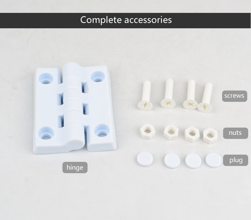 Polypropylene /PP cabinet hinge Acid and alkali resistant Corrosion protection Door hinge ,Laboratory accessories